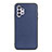 Coque Luxe Cuir Housse Etui B01H pour Samsung Galaxy A32 4G Bleu