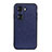 Coque Luxe Cuir Housse Etui B02H pour Huawei Honor 60 5G Bleu