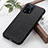 Coque Luxe Cuir Housse Etui B02H pour Oppo Find X5 5G Noir