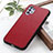 Coque Luxe Cuir Housse Etui B02H pour Samsung Galaxy M32 5G Rouge