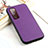 Coque Luxe Cuir Housse Etui B02H pour Samsung Galaxy S20 FE (2022) 5G Violet