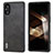 Coque Luxe Cuir Housse Etui B02H pour Sony Xperia 5 V Noir