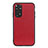 Coque Luxe Cuir Housse Etui B02H pour Xiaomi Redmi Note 11 4G (2022) Rouge