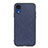 Coque Luxe Cuir Housse Etui B03H pour Samsung Galaxy A03 Core Bleu