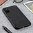 Coque Luxe Cuir Housse Etui B03H pour Samsung Galaxy A03s Noir