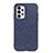 Coque Luxe Cuir Housse Etui B03H pour Samsung Galaxy A33 5G Bleu