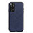 Coque Luxe Cuir Housse Etui B03H pour Xiaomi Redmi Note 11S 4G Bleu