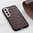 Coque Luxe Cuir Housse Etui B04H pour Samsung Galaxy S22 Plus 5G Marron