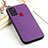 Coque Luxe Cuir Housse Etui B05H pour Samsung Galaxy A21s Violet