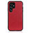 Coque Luxe Cuir Housse Etui B05H pour Samsung Galaxy S21 Ultra 5G Rouge