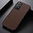 Coque Luxe Cuir Housse Etui B05H pour Xiaomi Redmi Note 11 Pro 4G Marron