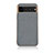 Coque Luxe Cuir Housse Etui B06H pour Google Pixel 7 Pro 5G Gris