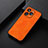 Coque Luxe Cuir Housse Etui B06H pour Huawei Honor 60 SE 5G Orange