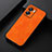 Coque Luxe Cuir Housse Etui B06H pour Oppo A56S 5G Orange