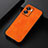 Coque Luxe Cuir Housse Etui B06H pour Oppo A77 5G Orange