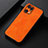 Coque Luxe Cuir Housse Etui B06H pour Oppo Find X5 Pro 5G Orange