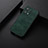 Coque Luxe Cuir Housse Etui B06H pour Realme 9 5G Vert