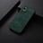 Coque Luxe Cuir Housse Etui B06H pour Realme GT Neo3 5G Vert