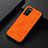 Coque Luxe Cuir Housse Etui B06H pour Samsung Galaxy A02s Orange