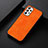 Coque Luxe Cuir Housse Etui B06H pour Samsung Galaxy A23 5G Orange