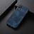 Coque Luxe Cuir Housse Etui B06H pour Samsung Galaxy XCover 5 SM-G525F Bleu