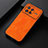 Coque Luxe Cuir Housse Etui B06H pour Vivo X Note Orange