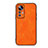 Coque Luxe Cuir Housse Etui B06H pour Xiaomi Mi 12 Lite 5G Orange