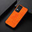 Coque Luxe Cuir Housse Etui B06H pour Xiaomi Poco F4 5G Orange