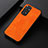 Coque Luxe Cuir Housse Etui B06H pour Xiaomi Redmi Note 11S 4G Orange