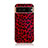 Coque Luxe Cuir Housse Etui B07H pour Google Pixel 6a 5G Rouge