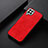 Coque Luxe Cuir Housse Etui B07H pour Samsung Galaxy M33 5G Rouge