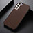 Coque Luxe Cuir Housse Etui B07H pour Samsung Galaxy S21 FE 5G Petit