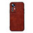 Coque Luxe Cuir Housse Etui B07H pour Xiaomi Mi 12 Lite 5G Marron