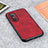 Coque Luxe Cuir Housse Etui B08H pour Huawei Nova 9 SE Rouge