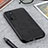 Coque Luxe Cuir Housse Etui B08H pour Oppo A16 Noir