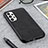 Coque Luxe Cuir Housse Etui B08H pour Samsung Galaxy A73 5G Noir