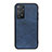 Coque Luxe Cuir Housse Etui B08H pour Xiaomi Redmi Note 11 Pro 5G Bleu