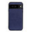 Coque Luxe Cuir Housse Etui B11H pour Google Pixel 7 5G Bleu