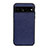 Coque Luxe Cuir Housse Etui B11H pour Google Pixel 7 Pro 5G Bleu