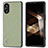 Coque Luxe Cuir Housse Etui BH3 pour Sony Xperia 5 V Vert