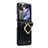 Coque Luxe Cuir Housse Etui C01S pour Oppo Find N2 Flip 5G Noir
