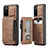 Coque Luxe Cuir Housse Etui C01S pour Samsung Galaxy S20 Petit