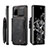 Coque Luxe Cuir Housse Etui C01S pour Samsung Galaxy S20 Plus 5G Noir