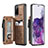 Coque Luxe Cuir Housse Etui C01S pour Samsung Galaxy S20 Plus 5G Petit