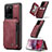 Coque Luxe Cuir Housse Etui C01S pour Samsung Galaxy S20 Ultra 5G Petit