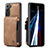 Coque Luxe Cuir Housse Etui C01S pour Samsung Galaxy S21 5G Petit