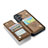 Coque Luxe Cuir Housse Etui C02S pour Samsung Galaxy S24 5G Petit