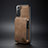 Coque Luxe Cuir Housse Etui C03S pour Samsung Galaxy S21 5G Petit