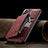 Coque Luxe Cuir Housse Etui C03S pour Samsung Galaxy S21 5G Rouge