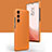 Coque Luxe Cuir Housse Etui C04 pour Samsung Galaxy S21 5G Orange